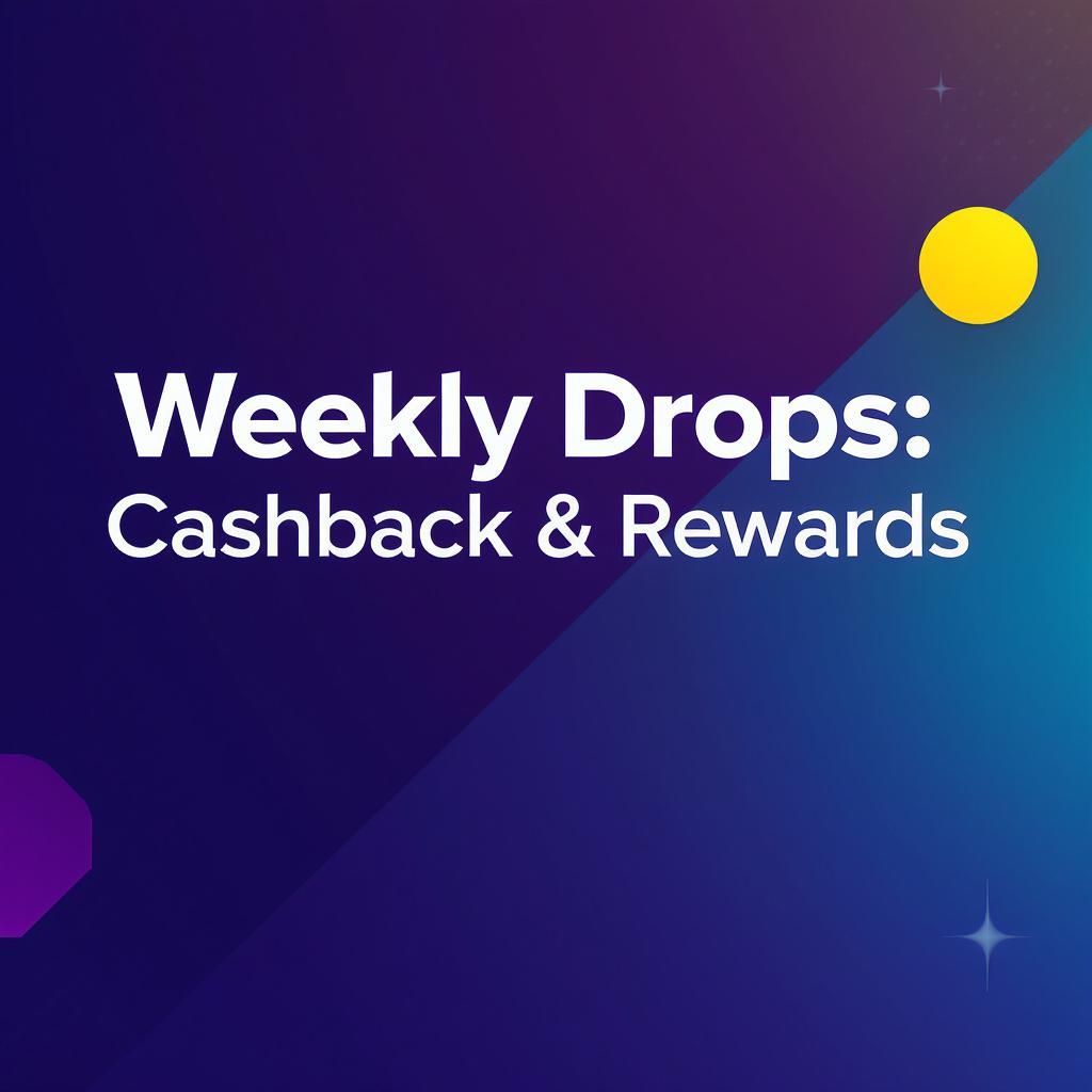 Weekly Drops: Cashback & Rewards